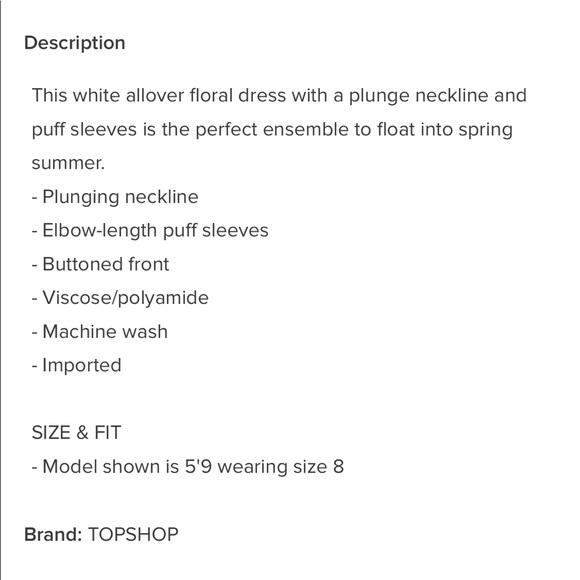 NWT Topshop Midi Dress - Picture 5 of 6